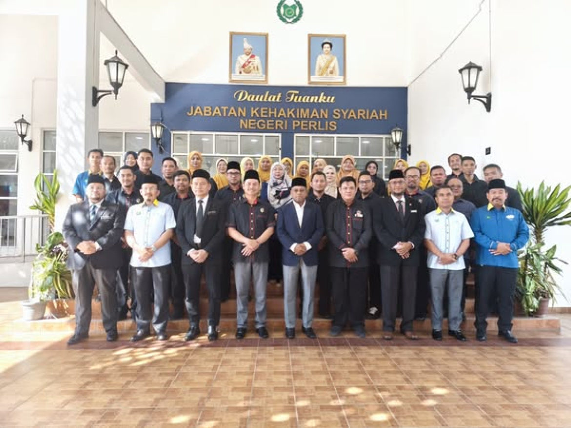 LAWATAN KERJA PENANDA ARAS JABATAN PENDAKWAAN SYARIAH NEGERI SEMBILAN KE JABATAN KEHAKIMAN SYARIAH NEGERI PERLIS